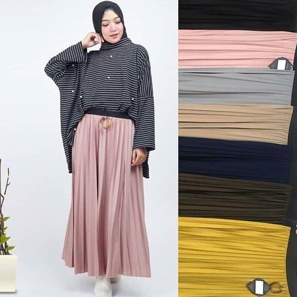 Rok plisket umbrella premium, rok plisket import, rok plisket suede
