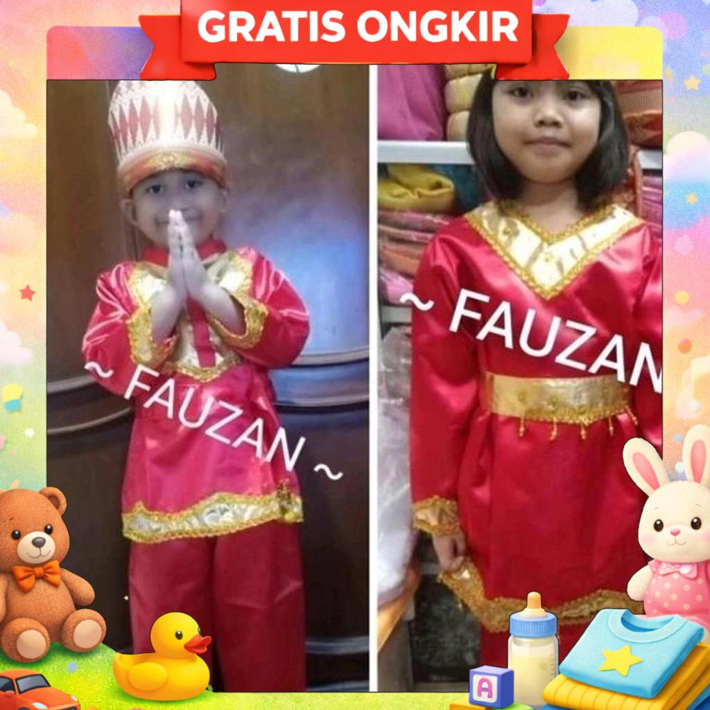 Baju Adat Palembang Tk Sd // Pakaian Adat Palembang