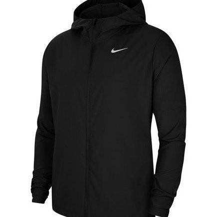 Grosir Jaket Lari Pria Nike Dri-Fit Woven Black - Cu5354-010