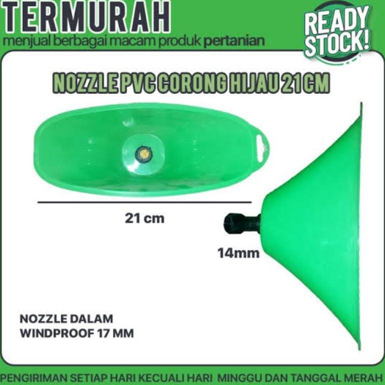 Bisa Cod Nozzle Sprayer Corong Anti Angin Mode Kabut Kipas Mantab >>