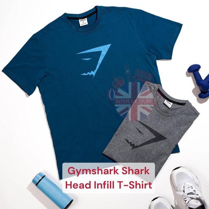 Promo Gymshark Men Bold T-Shirt Kaos Olahraga/Gym Pria [100% Original Uk]