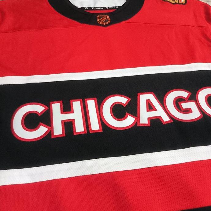 Murah Jersey Nhl Original Chicago Blackhawks Reverse Retro