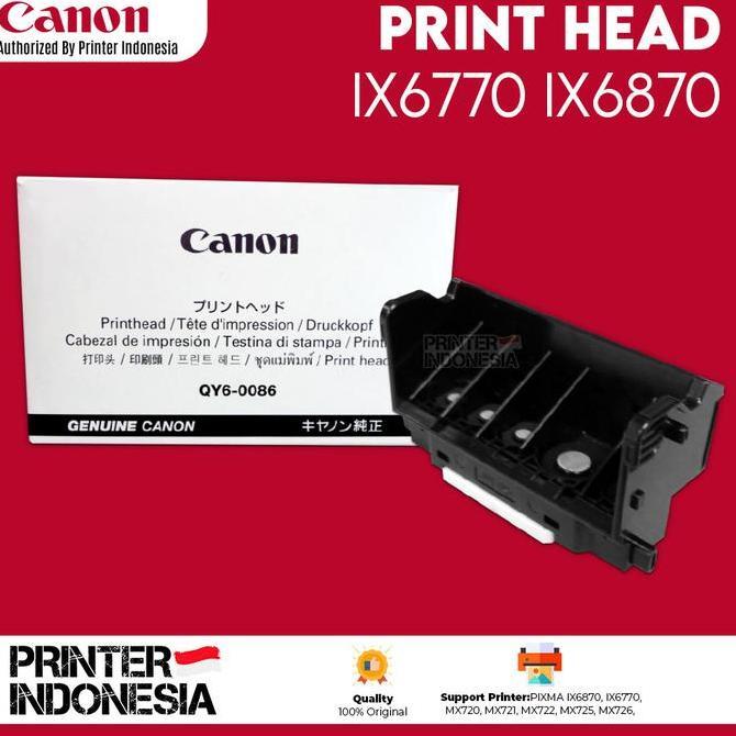 Print Head Canon IX6770 IX6870 Printhead Canon IX 6770 IX 6870 Original QY6-0086 New 8787