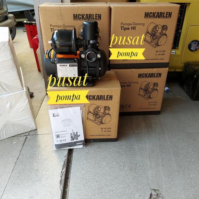 Pompa Booster Mckarlen HI-200 Pompa Pendorong Mckarlen HI-200