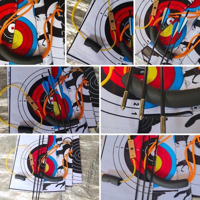 PROMO Ketapel Panah Unik Praktis Frameless Magnet Nock Two In One Slingshot