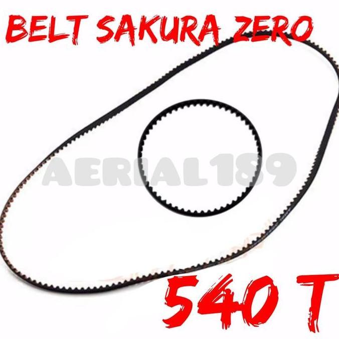 Low Friction Center Front Rear Belt 540T 3Racing Sakura D4 Xi D3 Cs Murah