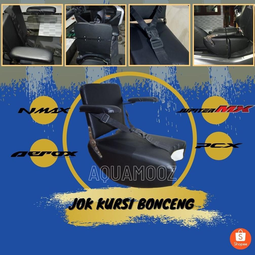 Kursi Jok Boncengan Anak Tempat Duduk Anak Di Motor NMAX PCX AEROX Jupiter MX