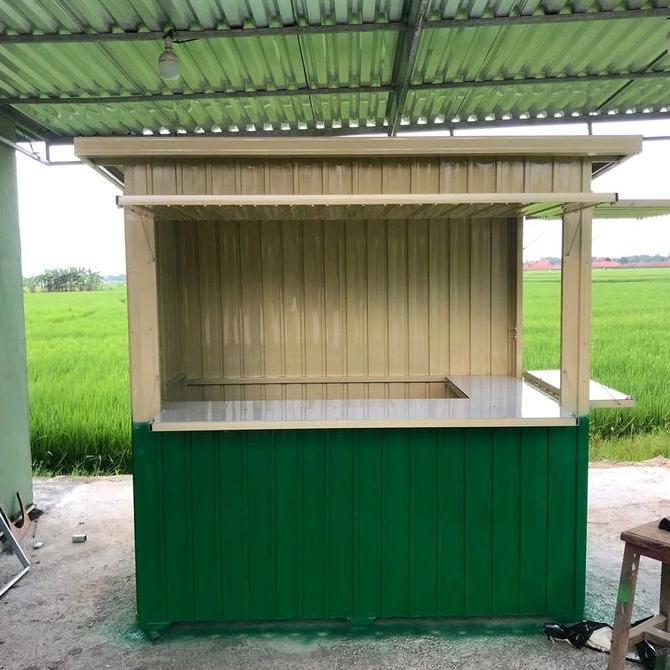 Terlaris Booth Container Rombong Usaha Booth Kekinian