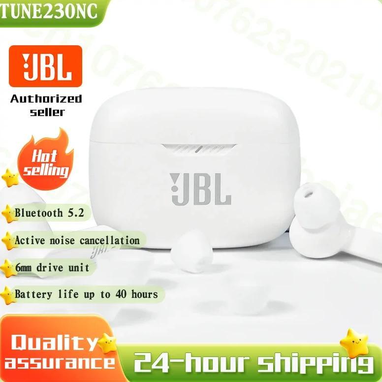 Original JBL Tune 230nc TWS Wireless Bluetooth Headset Stereo Bass Waterproof Sports Earphone with M