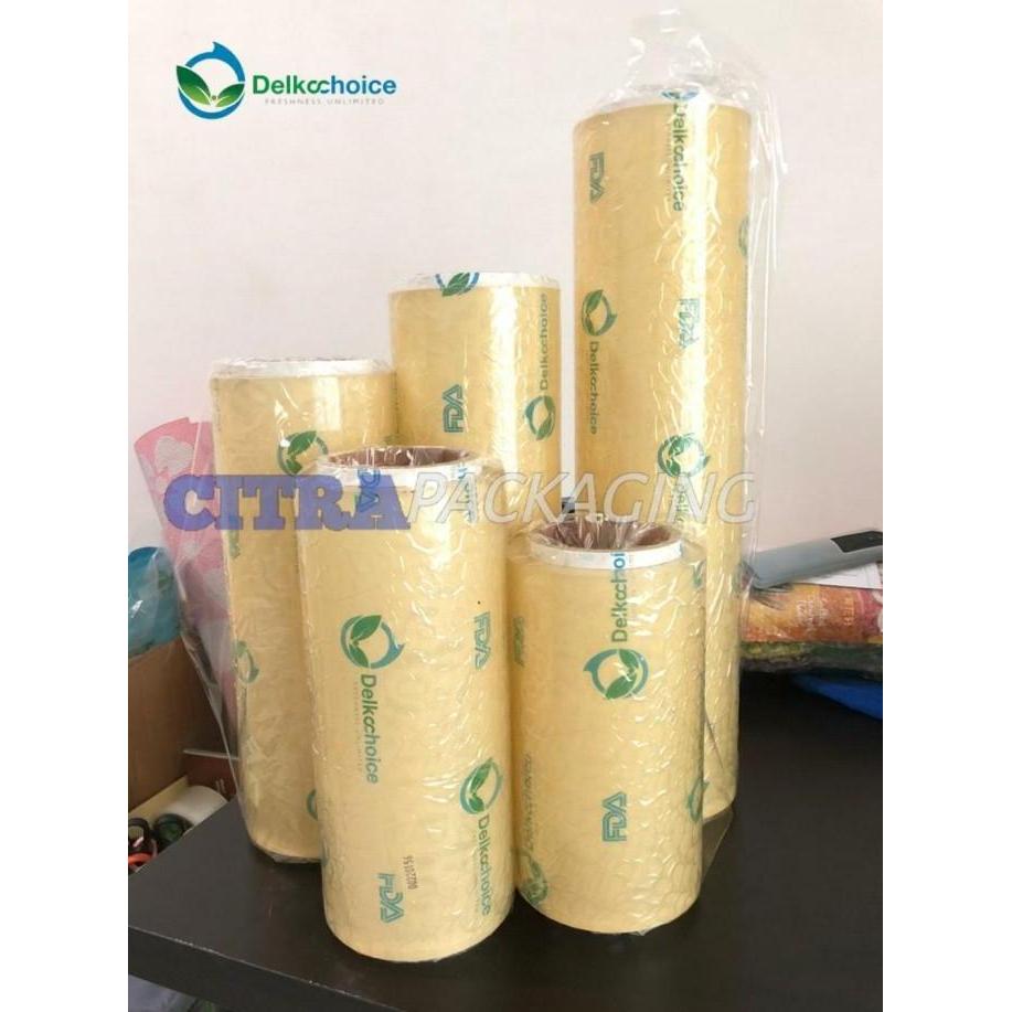 Thebest- PLASTIK CLING WRAP - FOOD WRAPPING SEALER DELKOCHOICE 40CM X 500M