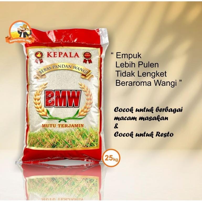 Beras Pandan Wangi BMW 25 Kg Pulen Wangi Alami