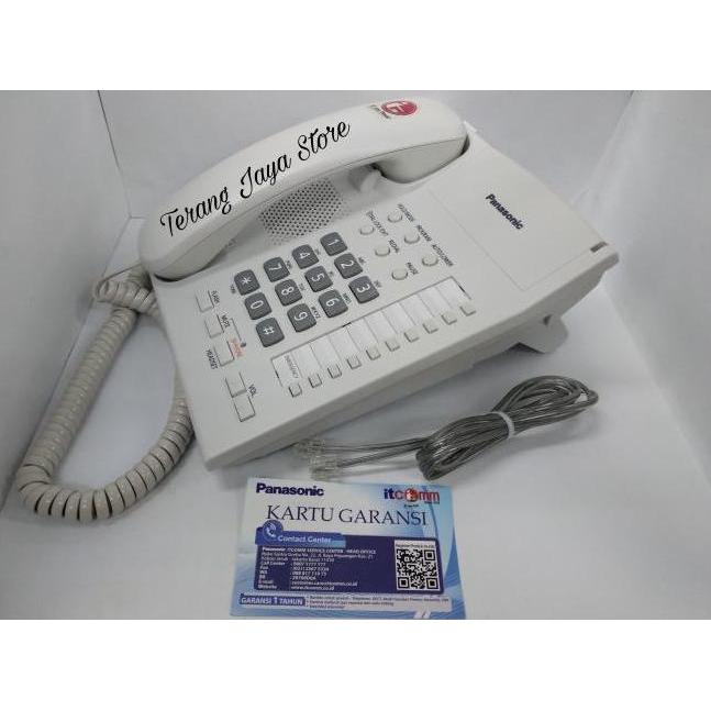 Codchat,Admin- Telepon Kabel Panasonic Kx-Ts845Nd (Putih) Pesawat Telepon Panasonic Kx-Ts845 Telpon 