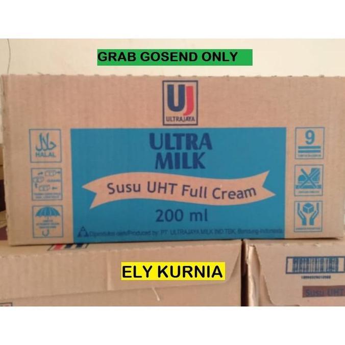 Milkking- Susu Uht Ultra Milk Full Cream 200 Ml / Ultra Milk Plain 200 Ml