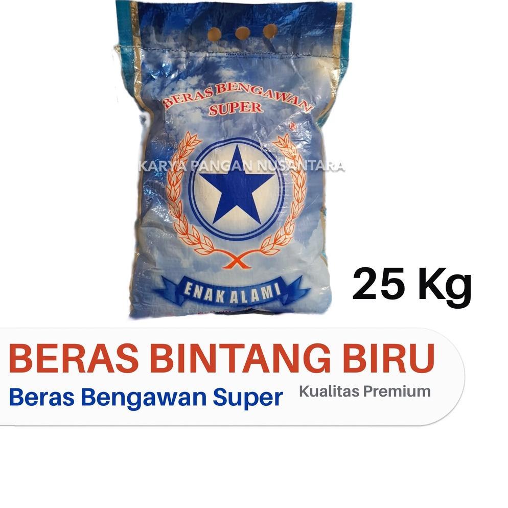 BERAS BENGAWAN SUPER 25 KG BERAS BINTANG BIRU 25KG ORIGINAL