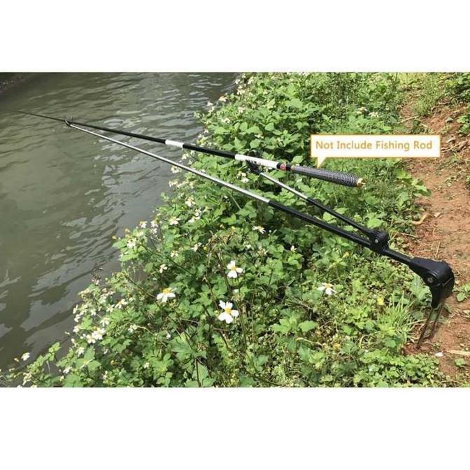 Fhistik- Bracket Joran Adjustable Rod Holder Cagak Duduk Pancing