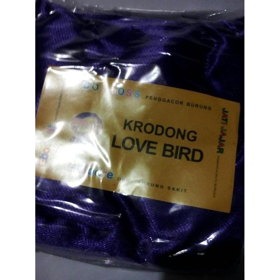 Bluee- Krodong Sangkar Love Bird Sablon Ebod Jaya