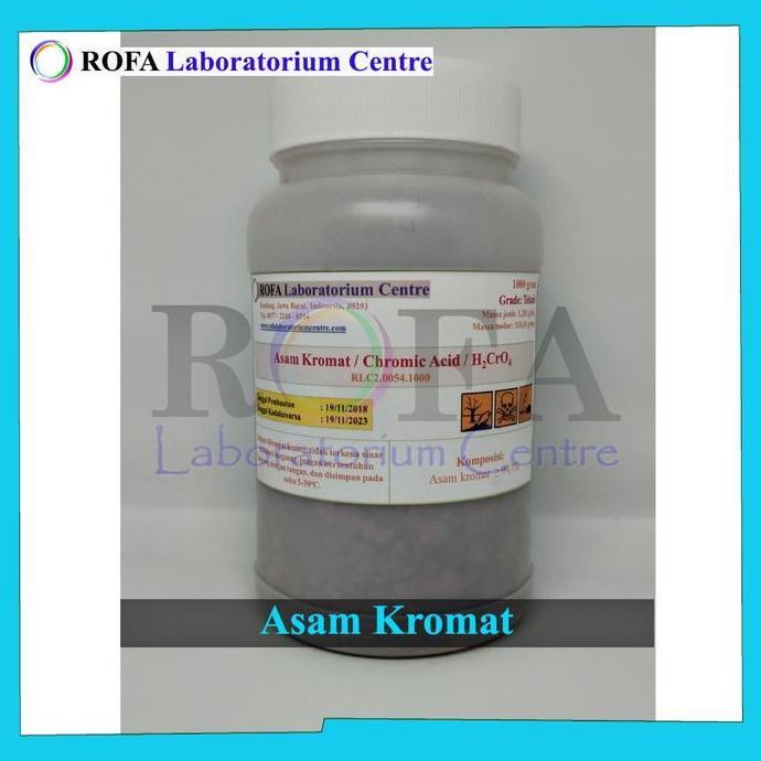 Taman- Asam Kromat / Chromic Acid / H2Cro4 500 Gram