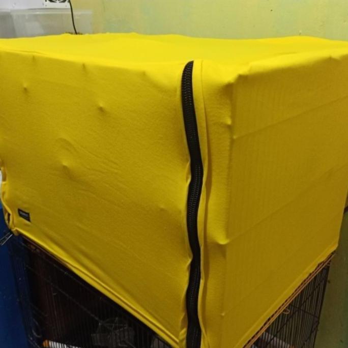 Bluee- Kerodong Kandang Kotak Lovebird Krodong Kandang Lovebird Kotak Size L