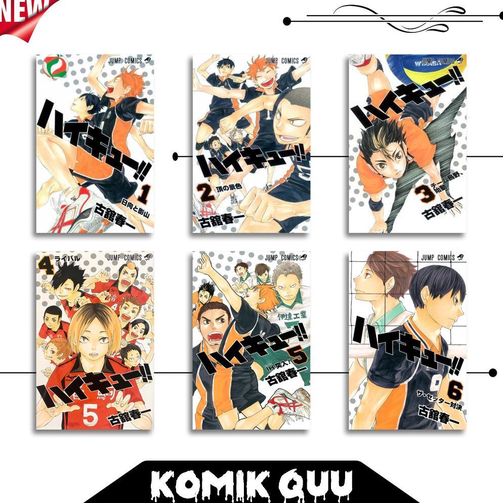 READY Komik Manga Haikyuu Vol. 1-45 by Haruichi Furudate Bahasa Indonesia