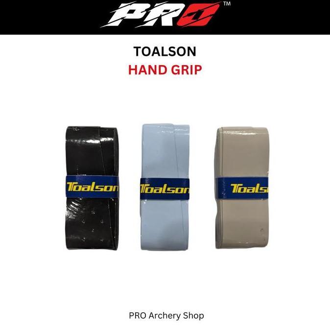 Mintonoi- Toalson Power Grip | Grip Badminton Original Japan | Hand Grip Handle Riser Busur Panahan 