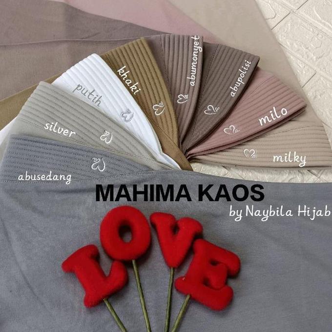 Terpopuler- Hijab Mahima Pet Antem Bahan Kaos Ready B