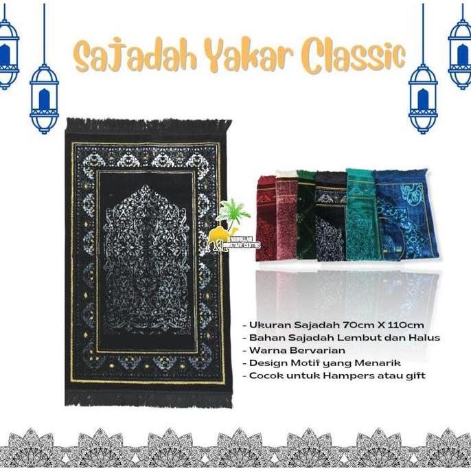 Promo Sajadah Yakar Ultra Classic Turkey/ Sajadah Yakar Turki Wangi / Sajadah Turki