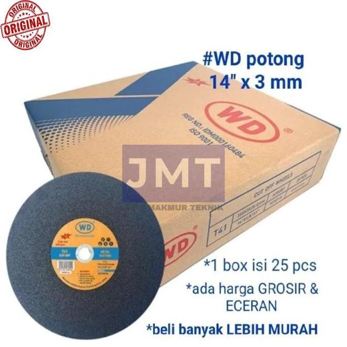 Mata Gerinda Potong Besi 14 inch Batu Potong Besi Aluminium Cutting 14