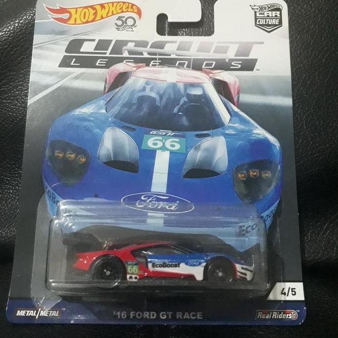 Hot Wheels Hotwheels Circuit Legends 16 Ford GT Race