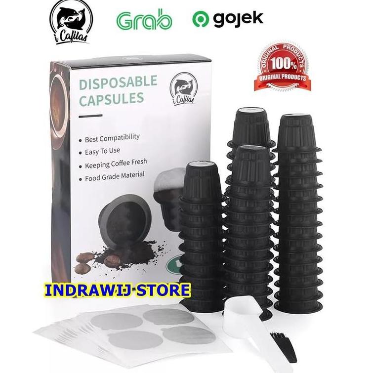 Promo ICAFILAS NESPRESSO CAPSULE DISPOSABLE COFFEE POD KAPSUL KOPI Diskon