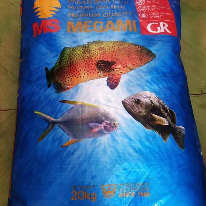 Blebeb- Pelet Megami Size 2 Repack Pelet Tenggelam Slowsinking Ikan Mas Koki
