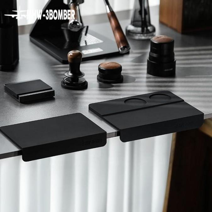 Promo MHW-3BOMBER Silicone Pad Coffee Tamper Mat - Tatakan Alas Portafilter Espresso Tamping Pad Ala