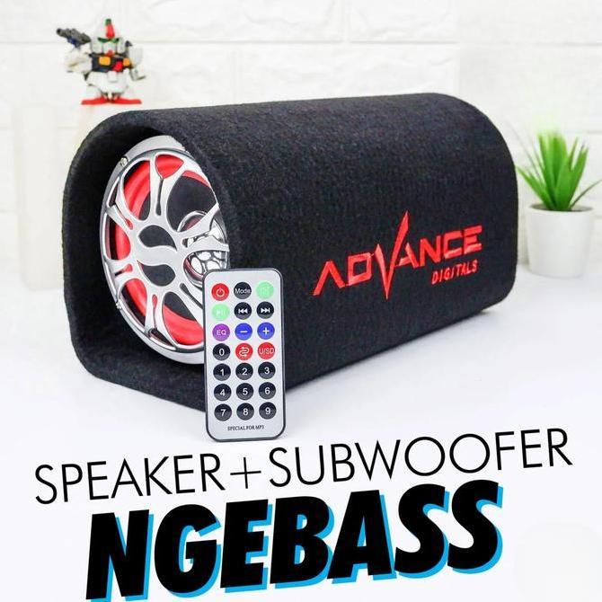 Speaker Bluetooth Full Bass Advance T-101BT Subwoofer 5 inch | Speaker Multimedia | Speaker Aktif | 