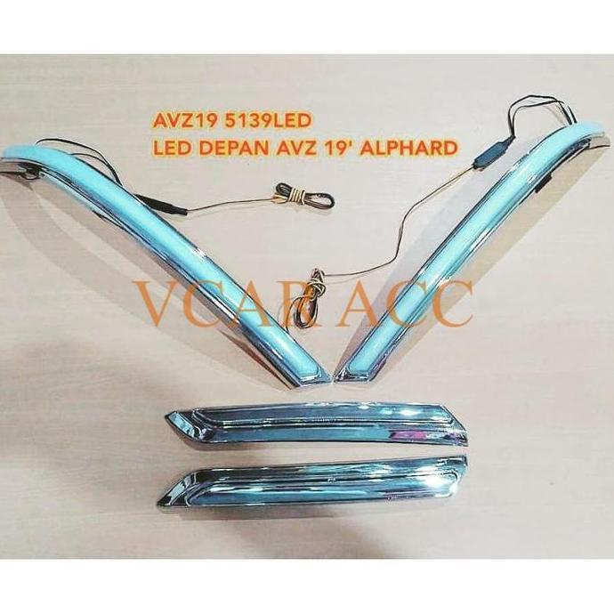 Promo lampu Drl depan grand new avanza / veloz / great xenia 2019 SD 2021 Diskon