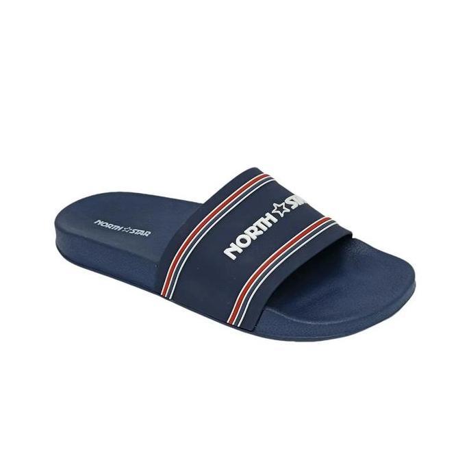 NORTH STAR - MASH "Rubber" Sendal Slide Sport Karet Pria - Sandal Selop