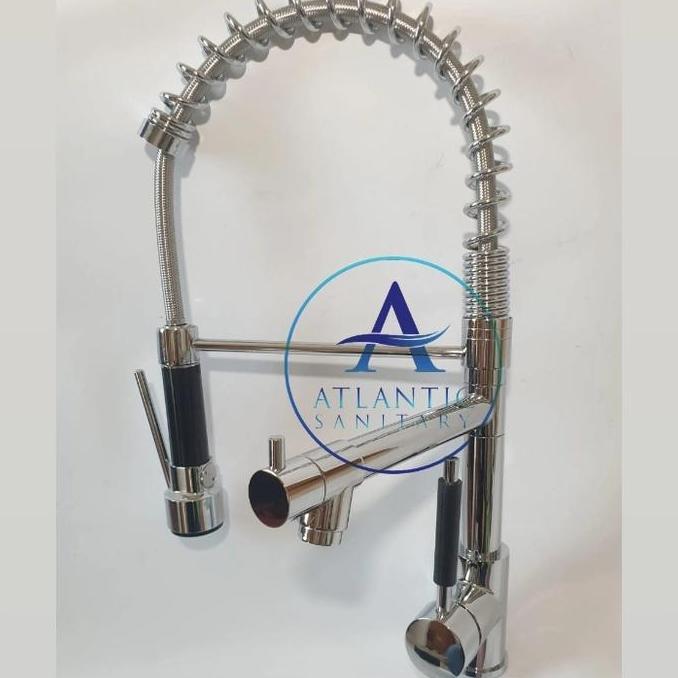 kran tarik flexible kitchen sink panas dingin/kran dapur panas dingin