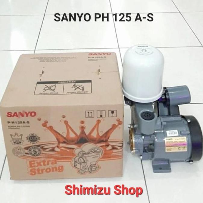 POMPA SANYO PH125A 125WATT / POMPA PENDORONG SANYO PH 125A OTOMATIS