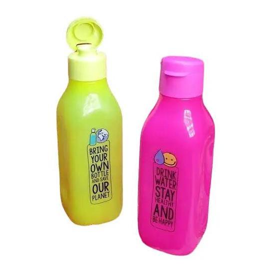 TUPPERWARE 1LITER ECO NEON BOTTLE - TUPPERWARE 1LITER BOTOL MINUM NEON