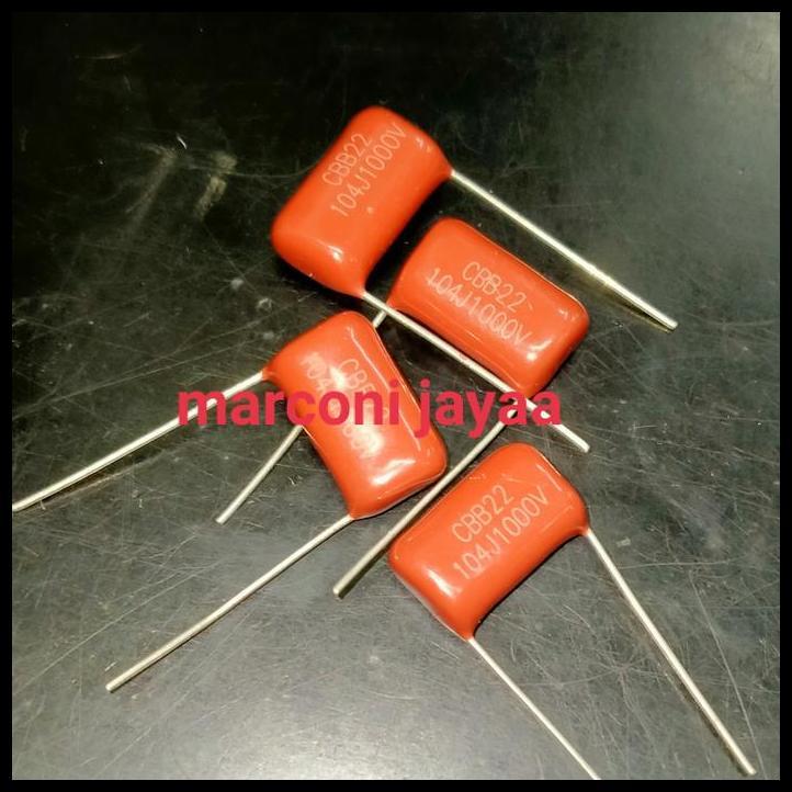 HOT DEAL KAPASITOR MILAR CBB22 104J 1000V 