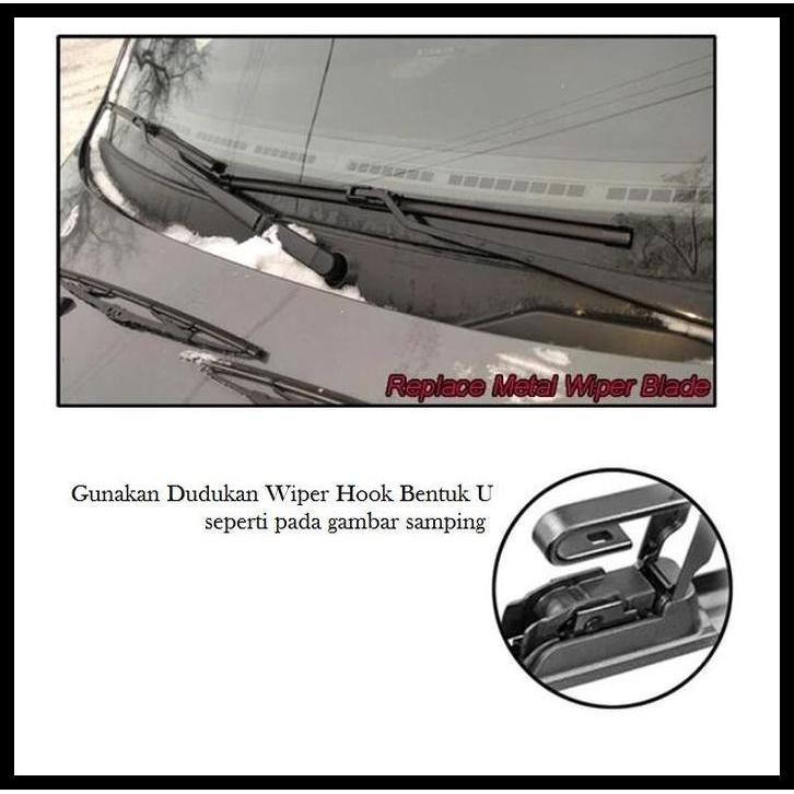 GRATIS ONGKIR WIPER BANANA KACA MOBIL TOYOTA ALL NEW RUSH 2018 2019 2020 2021 2022 