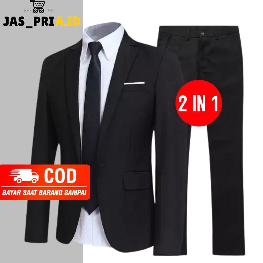 ORIGINAL SETELAN JAS CELANA PRIA FORMAL JAS KANTOR JAS NIKAH PRIA STELAN JAS CELANA