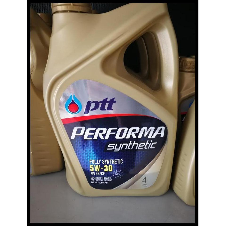 BEST DEAL OLI WULING OLI PTT BENSIN PTT PERFORMA SYNTHETIC 5W-30 GALON 4 LITER 