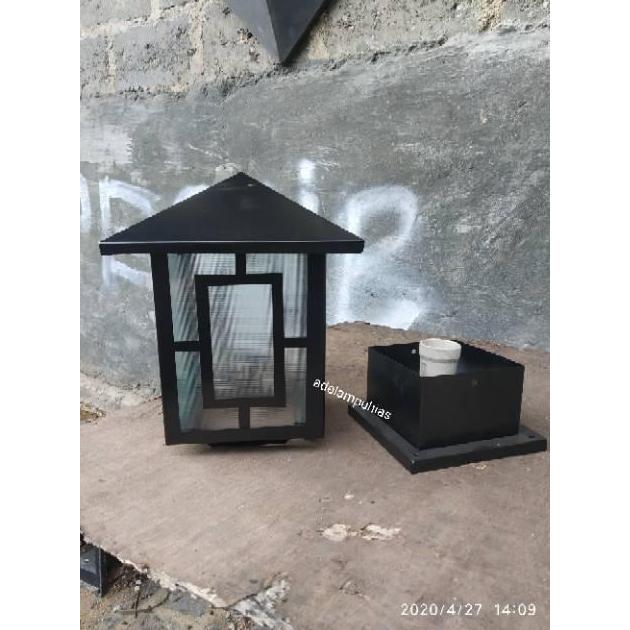 Bestone- Lampu hias pilar taman bagus minimalis. Lampu unik.