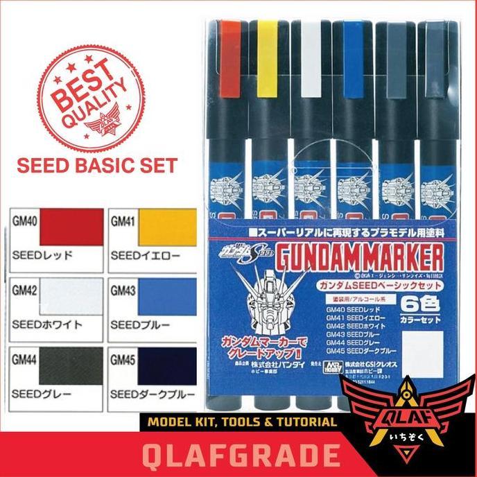 GUNDAM MARKER - SEED BASIC SET