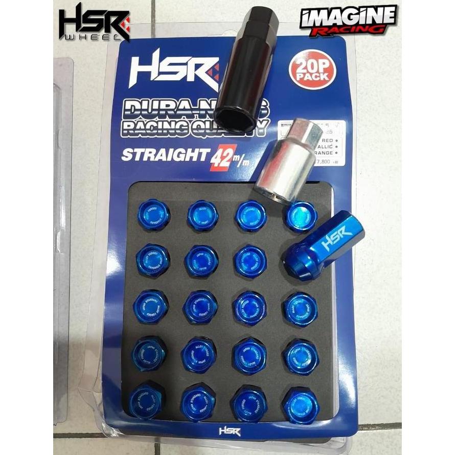 BAUT MUR RODA TYPE  HSR DURANUT MURAH BERKWALITAS 12X1,5 & 12X1,25 PANJANG 42M/M Terlaris