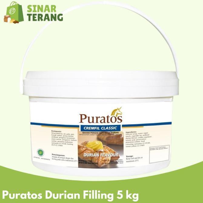 Nursellerjagat - Selai Durian Puratos Cremfill / Fillings / Topping 5 KG
