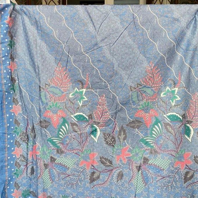 Kain Batik Katun Printing Encim Cibulan Semitulis kain batik katun kain jarik batik kain batik soft 