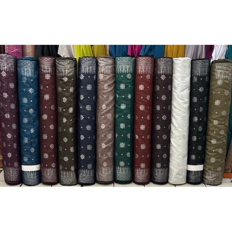 Viral  Bahan Songket Melayu / Songket Melayu Riau / Kain Songket Meteran