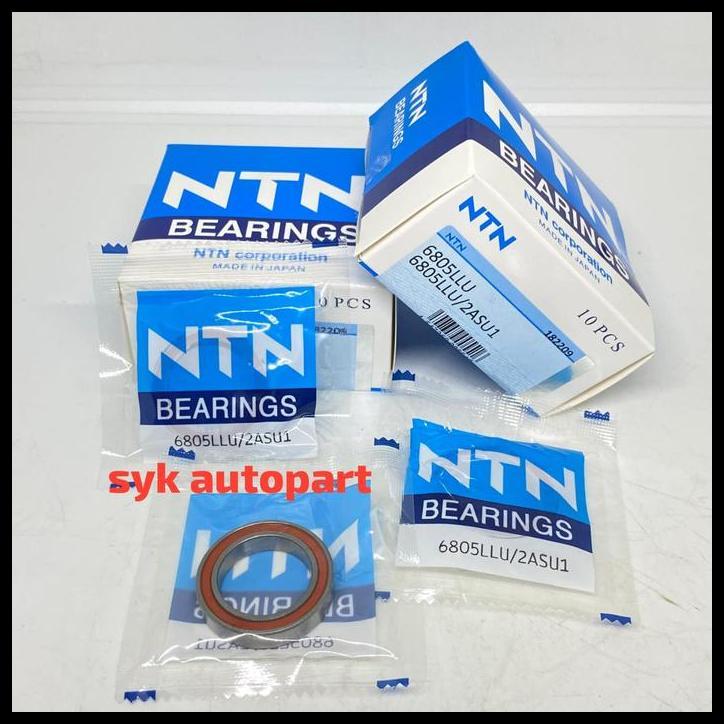 TERLARIS BEARING 6805 LLU NTN TUTUP KARET 6805LLU NTN 