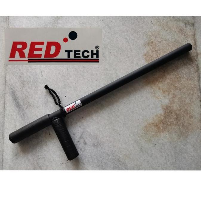 Baton Tongkat Tonfa Pemukul T BESI Pertahanan Bela Diri Kuat Keras