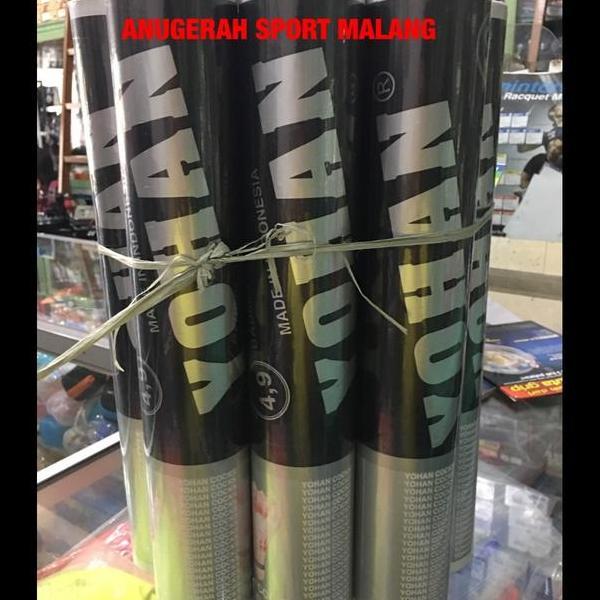 Shuttlecock / Kok Bulutangkis Badminton Yohan Hitam Pasti Diskon